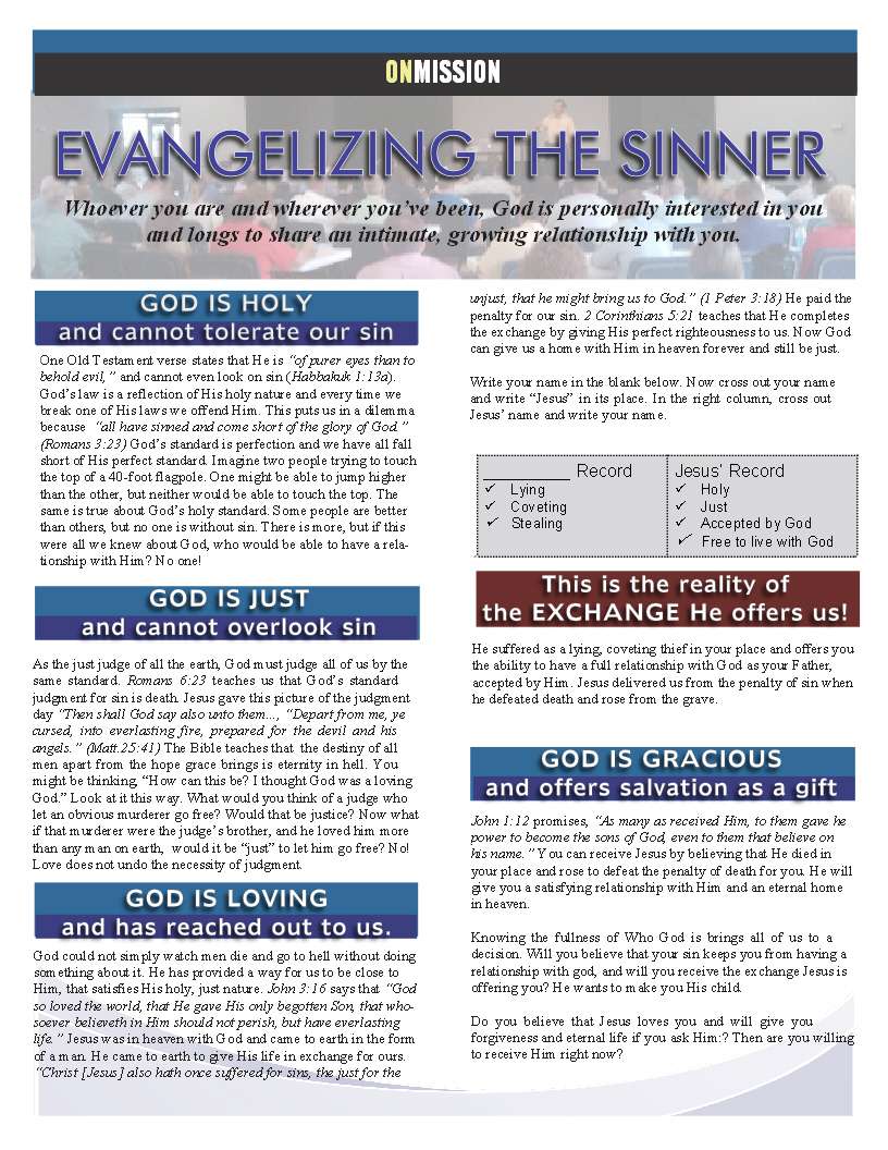 Evangelizing